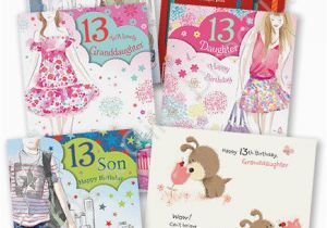 Daughter 13th Birthday Card 13th 13 Thirteen Birthday Greeting Card Granddaughter