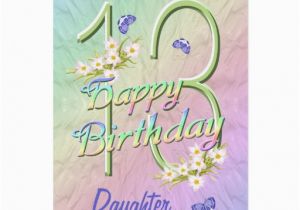 Daughter 13th Birthday Card 13th Birthday Quotes for Daughter Quotesgram