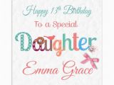 Daughter 13th Birthday Card Items Similar to Personalised Girls 8th 9th 10th 11th 12th