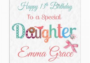 Daughter 13th Birthday Card Items Similar to Personalised Girls 8th 9th 10th 11th 12th
