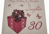 Daughter 30 Birthday Card Gifts for Daughters 30th Birthday Gift Ftempo