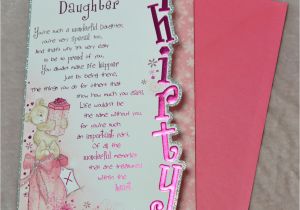 Daughter 30 Birthday Card Handmade Greeting Cards Blog Birthday Cards for Women