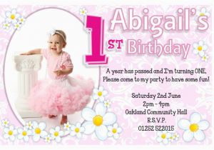 Daughter Birthday Invitation Sms 1st Birthday Invitations Ideas for Girl Bagvania Free