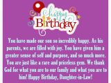 Daughter In Law Birthday Cards Verses Daughter In Law Happy Birthday Quotes and Greetings