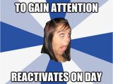 Day before Birthday Meme Deactivates Facebook to Gain attention Reactivates On Day
