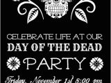 Day Of the Dead Birthday Invitations Day Of the Dead Party Invitations Cimvitation