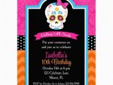 Day Of the Dead Birthday Invitations Items Similar to Day Of the Dead Invitation Skull Dia De