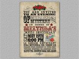 Day Of the Dead Birthday Invitations Items Similar to Western Birthday Invitation Day Of the