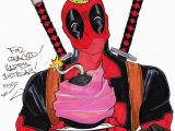 Deadpool Happy Birthday Card Happy Birthday From Deadpool by S133pdeadart On Deviantart