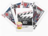 Deck Of Cards Birthday 60th Birthday Movie theme Deck Of Cards Zazzle
