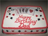 Deck Of Cards Birthday Grandpa 39 S Play Card Birthday Cake Cakecentral Com