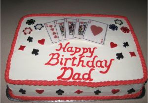 Deck Of Cards Birthday Grandpa 39 S Play Card Birthday Cake Cakecentral Com