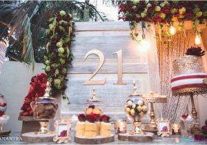 Decor Ideas for A 21st Birthday Party Kara 39 S Party Ideas Rustic Vintage 21st Birthday Party