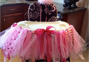 Decorate High Chair 1st Birthday Birthday Girl Highchair Decoration Birthday Party Ideas