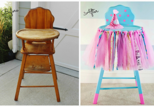 Decorate High Chair 1st Birthday First Birthday High Chair Tutorial so You Think You 39 Re