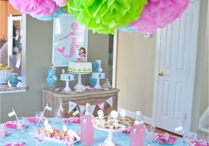 Decorate Table for Birthday Party A Dreamy Mermaid Birthday Party anders Ruff Custom