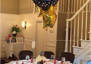 Decorating Ideas for 60th Birthday Party 60th Birthday Party Centerpiece In Black and Gold