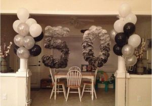 Decoration for 50 Years Old Birthday Black White and Grey 50th Birthday Party Ideas for Men