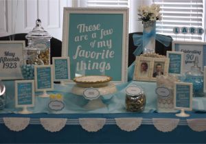 Decoration Ideas for 90th Birthday Party My Favorite Things 90th Birthday Party theme