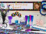 Decorations for 30th Birthday Party Ideas the Party Continues 30th Birthday Party Supplies Party City