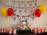 Decorations for Birthday Parties for Adults Kara 39 S Party Ideas Vintage Movie Boy Girl Family Adult