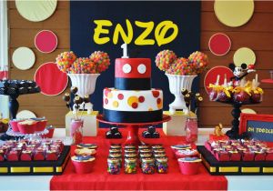 Decorations for Mickey Mouse Birthday Party 20 Awesome Mickey Mouse Birthday Party Ideas Birthday