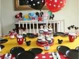 Decorations for Mickey Mouse Birthday Party Kara 39 S Party Ideas Mickey Mouse Clubhouse Party Via Kara 39 S
