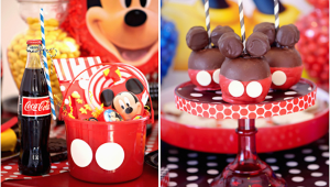 Decorations for Mickey Mouse Birthday Party tons Of Mickey Mouse Party Ideas Via Karas Party Ideas