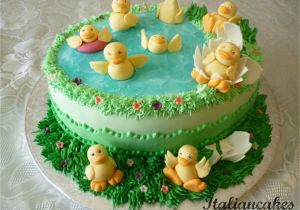 Decorative Cakes for Birthdays Decorate A Birthday Cake with Ducks Italiancakes
