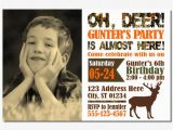 Deer Hunting Birthday Invitations Deer Hunting Birthday Invitation Camo by Puggyprints On Etsy