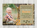 Deer Hunting Birthday Invitations Deer Hunting Birthday Invitation Hunting by Printablecandee