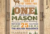 Deer Hunting Birthday Invitations Hunting Birthday Invitation Deer Invitation 1st Birthday