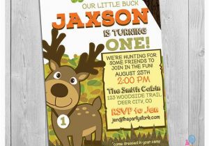 Deer Hunting Birthday Invitations Hunting Birthday Invitations Hunting Invitation Hunting