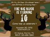 Deer Hunting Birthday Invitations Items Similar to Deer Hunting Camo Party Invitation On Etsy