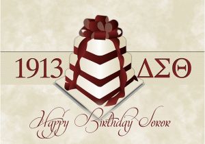 Delta Sigma theta Birthday Cards Delta Sigma theta Greeting Cards by Lateisha Larkins Via