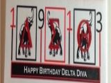 Delta Sigma theta Birthday Cards Delta Sigma theta Greeting Cards Shades Of Me