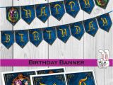 Descendants Happy Birthday Banner Disney Descendants Birthday Banner Gold by Allbestforkidz