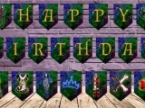 Descendants Happy Birthday Banner Disney Descendants Happy Birthday Banner