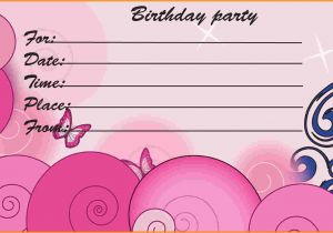 Design and Print Birthday Invitations Free Free Printable Birthday Invitations there are so Many