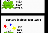 Design and Print Birthday Invitations Free Printable Birthday Invitation