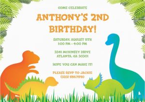 Design Birthday Invitations Online to Print 17 Dinosaur Birthday Invitations How to Sample Templates