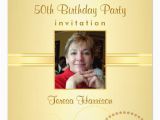 Design Your Own Photo Birthday Invitations 50th Birthday Party Invitations Create Your Own Zazzle