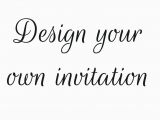 Design Your Own Photo Birthday Invitations Design Your Own Birthday Invitation Red Rose Invitations