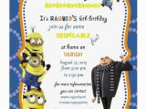 Designer Birthday Invitations How to Create Minion Birthday Party Invitations Designs