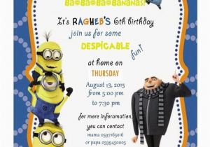 Designer Birthday Invitations How to Create Minion Birthday Party Invitations Designs