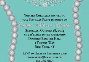 Designer Birthday Invitations Sparkling Diamond Designer Inspired Birthday Invitaton
