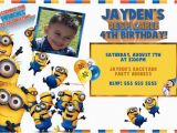 Despicable Me 1st Birthday Invitations Birthday Invites New Collection Despicable Me Birthday