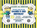 Despicable Me 1st Birthday Invitations Despicable Me Birthday Party Invitations A Birthday Cake