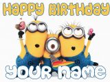 Despicable Me Birthday Cards Despicable Me 3 Birthday Card Personalised Cards