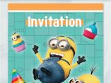 Despicable Me Birthday Invites Despicable Me 2 Minions Party Birthday Invitations with